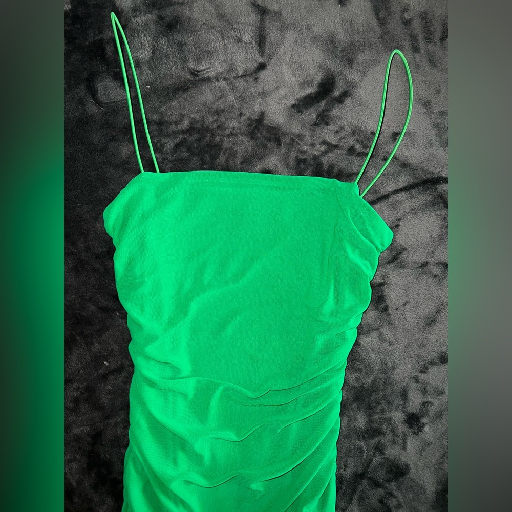 Princess Polly Holloway Wishes Mini Dress in Green Size 6 - Picture 9 of 14